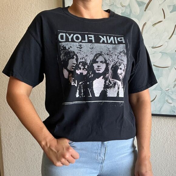 Junk Food Clothing Tops - Junk Food Pink Floyd Graphic Band Concert Festival T-Shirt